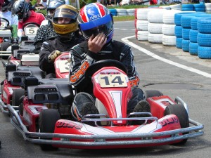 go karting stag weekend